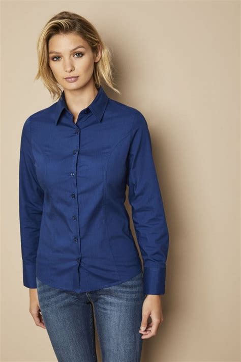 Shop Women's Blue Long Sleeve Shirts 